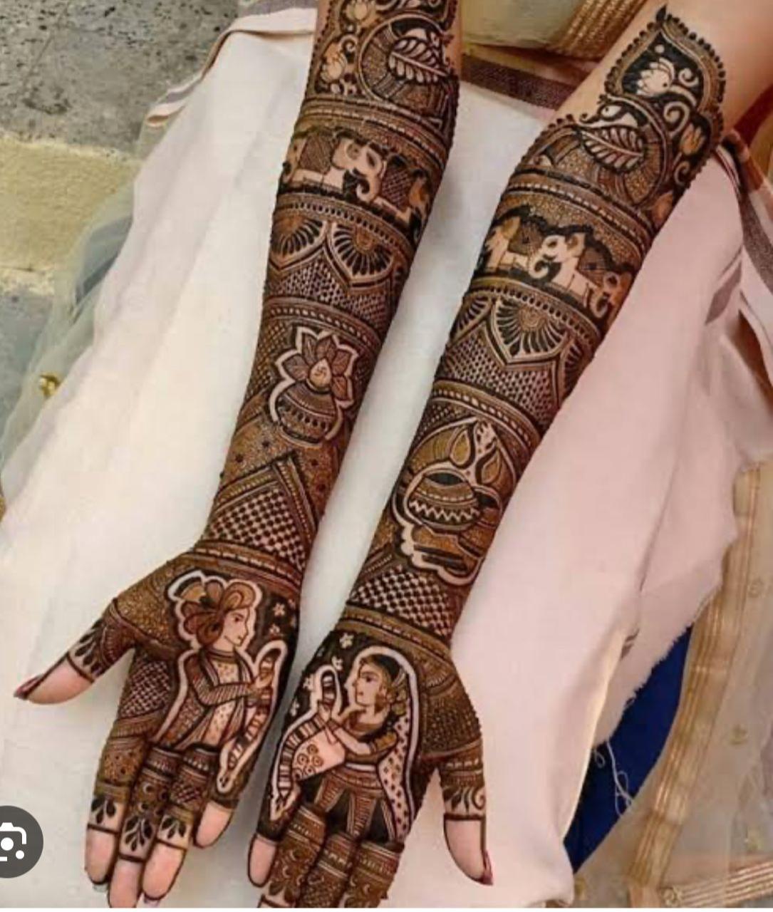 Rajasthani Mehandi - Royal
